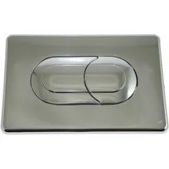 REGIPLAST Plaque De Commande « SALINA » Chromée Régiplast