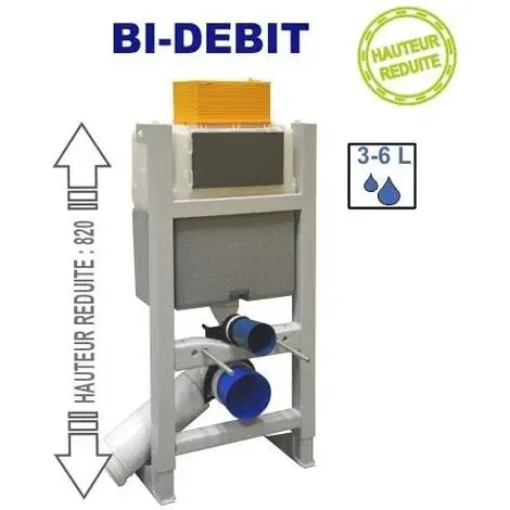 REGIPLAST Bâti-support Universel Mécanique BI-DEBIT - Fixation Sol Et Mur 1 REGIPLAST Bâti-support Universel Mécanique BI-DEBIT - Fixation Sol Et Mur