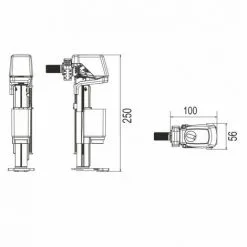 REGIPLAST ROB FLOTTEUR HYDRAULIQUE A REMPLISSAGE RETARDE NF1 ARR LAT 3/8 -REGIPLAST Soldes 15164668 3