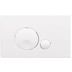 REGIPLAST Soldes 13 REGIPLAST Plaque De Commande GLOBE 3/6L Blanche