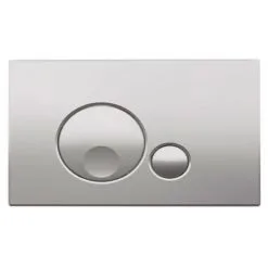 REGIPLAST Plaque De Commande GLOBE 3/6L Chromée