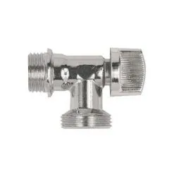 REGIPLAST Robinet équerre 90" 1/2" - 3/4" à Boisseau Sphérique