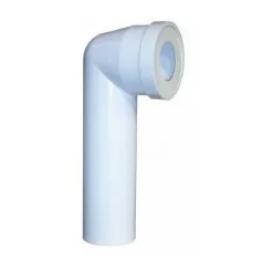 REGIPLAST Pipe Longue Coudée Ø 93 X L330mm En PVC