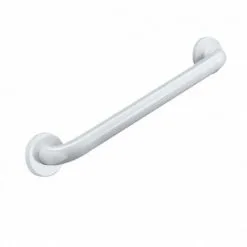 REGIPLAST Barre D'appui Droite En Inox époxy Blanc Ø 32 Mm L300mm