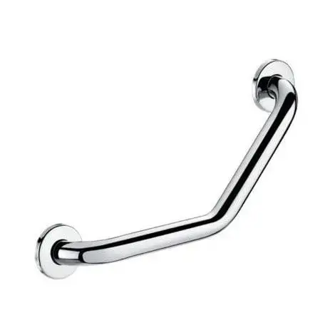 REGIPLAST Barre D'appui Coudée En Inox Poli Brillant Ø 32 Mm L220x220mm 1 REGIPLAST Barre D'appui Coudée En Inox Poli Brillant Ø 32 Mm L220x220mm