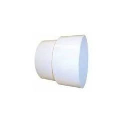 REGIPLAST Manchon PVC Blanc Femelle Diamètre 100 Mm Mâle Diamètre 93 Mm. Régiplast