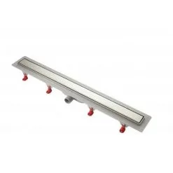 REGIPLAST Caniveau De Douche Avec Grille En Inox