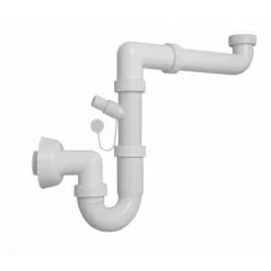 REGIPLAST Siphon Pour évier Inox