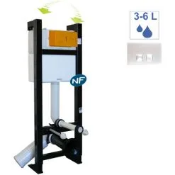 REGIPLAST Soldes 8 Bâti-support Universel EVO Autoportant NF + Commande 3/6L - Regiplast