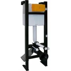 REGIPLAST Pack Bâti-support Evo + Cuvette Sans Bride Velvet+ Plaque Blanche -REGIPLAST Soldes 3258922 3