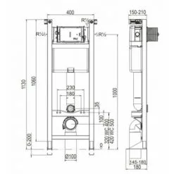 REGIPLAST Pack Bâti-support Evo + Cuvette Sans Bride Velvet+ Plaque Blanche -REGIPLAST Soldes 3258922 4