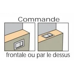 REGIPLAST Pack Bâti-support Evo + Cuvette Sans Bride Velvet+ Plaque Blanche -REGIPLAST Soldes 3258922 5