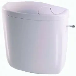 REGIPLAST Réservoir Attenant Renovstar Blanc Commande De Chasse 6 / 9 L Double Débit 428825