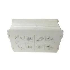 REGIPLAST Tunnels - Gabarits De Traversée De Cloison Pour Trappe De Visite Pour Bâtis CESAME