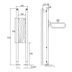 REGIPLAST Bâti-support Mural Pour BARRE D'APPUI - Fixation Sur Mur Porteur 5 REGIPLAST Bâti-support Mural Pour BARRE D'APPUI - Fixation Sur Mur Porteur -REGIPLAST Soldes 40196109 3