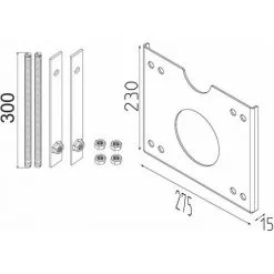 REGIPLAST Kit Renfort De Cloison Creuse Pour Cuvette Suspendu Régiplast 5 REGIPLAST Kit Renfort De Cloison Creuse Pour Cuvette Suspendu Régiplast -REGIPLAST Soldes 4467295 3