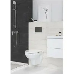 Cuvette Suspendue Standard NF Avec Abattant En Polypropylène - Regiplast -REGIPLAST Soldes 46456915 3