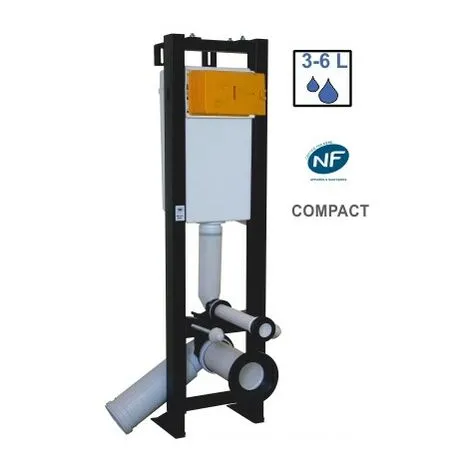 Bâti-support Universel Autoportant CESAME Compact Fixation Sol Et Mur - Regiplast 1 Bâti-support Universel Autoportant CESAME Compact Fixation Sol Et Mur - Regiplast