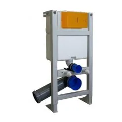 Bâti-support En Applique BI-DEBIT Gain De Place à Commande Pneumatique - Regiplast