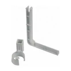 REGIPLAST Equerre De Soupape Avec Clips Régiplast