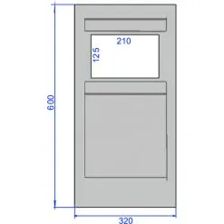 DECOPLAC Mat Chromée Pour Bâti Support Césame - Regiplast 5 DECOPLAC Mat Chromée Pour Bâti Support Césame - Regiplast -REGIPLAST Soldes 504761 3