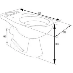 Pack WC ‘’PACKDUAL2’’ 3/6L Sortie Horizontale - Regiplast -REGIPLAST Soldes 505921 3