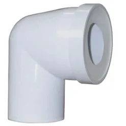 Pipe Coudée Courte Mâle 93 Mm - Regiplast