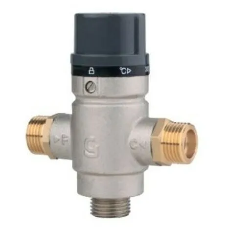 REGIPLAST Mitigeur Thermostatique 1/2? Pour Douche Temporisée Murale 1 REGIPLAST Mitigeur Thermostatique 1/2? Pour Douche Temporisée Murale