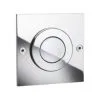 Plaque De Commande MONO TREND Pneumatique Simple Débit - Inox Chromé - Regiplast