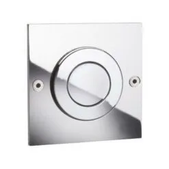 Plaque De Commande MONO TREND Pneumatique Simple Débit - Inox Chromé - Regiplast