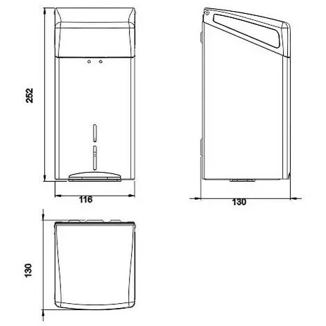 REGIPLAST PLIEUSE DE DISTRIBUTION DE PAPIER TOILETTE 2 REGIPLAST PLIEUSE DE DISTRIBUTION DE PAPIER TOILETTE – Image 2