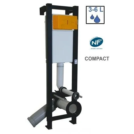 REGIPLAST Bâti-support Mural - Fixations Sur Mur Porteur 1 REGIPLAST Bâti-support Mural - Fixations Sur Mur Porteur