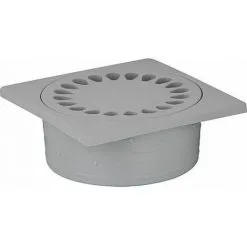 REGIPLAST Siphon De Sol Plateau 150x150mm Diametre: 50mm, Hauteur:60mm